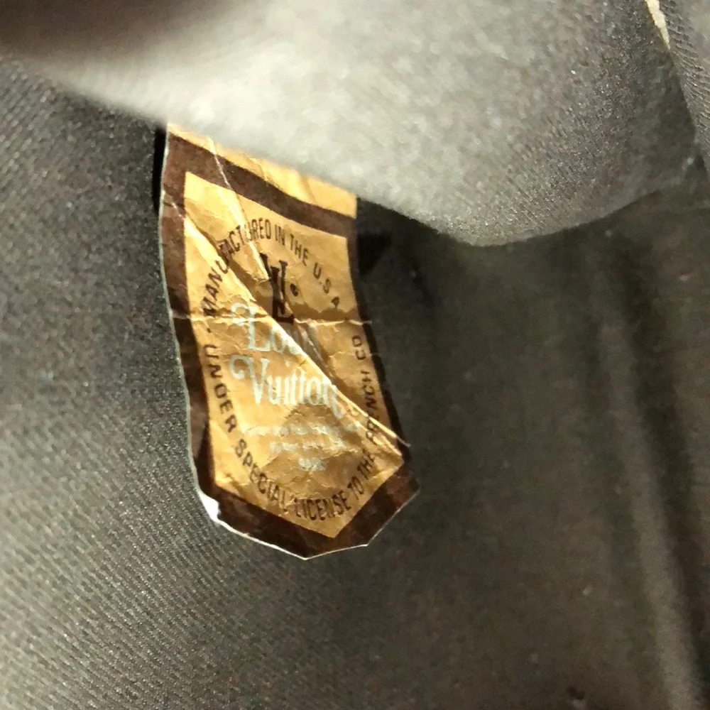 Louis Vuitton Brown Monogram Cosmetic Pouch
